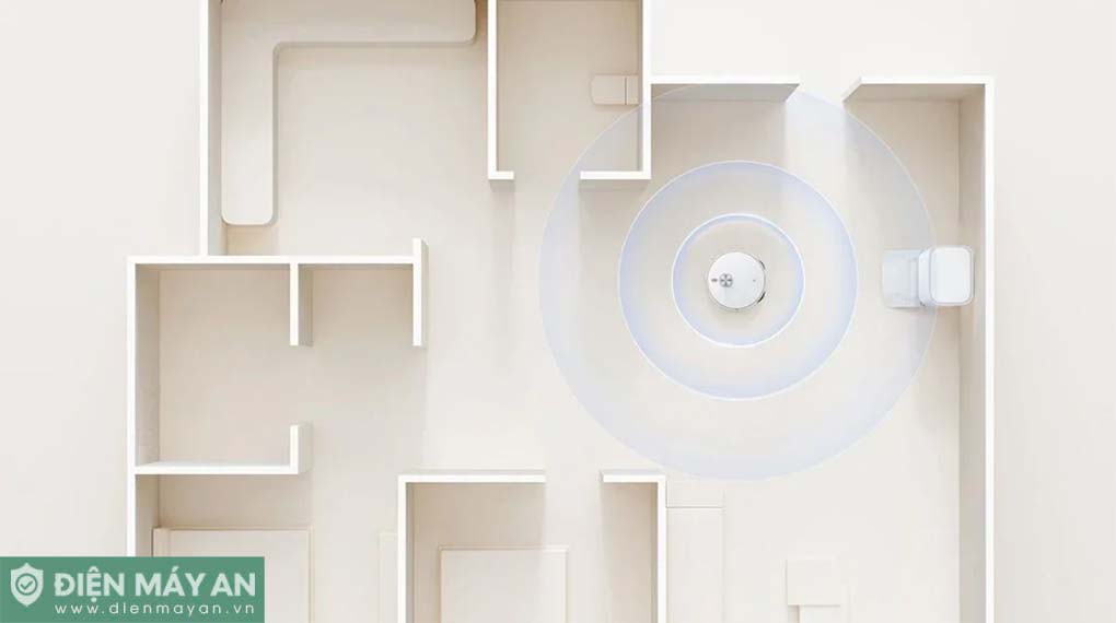 Robot hút bụi lau nhà Xiaomi Mijia M40 D110CN 2025 - Bản Nội Địa